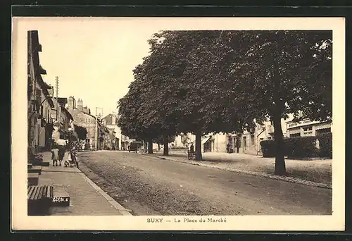 AK Buxy, La Place du Marché