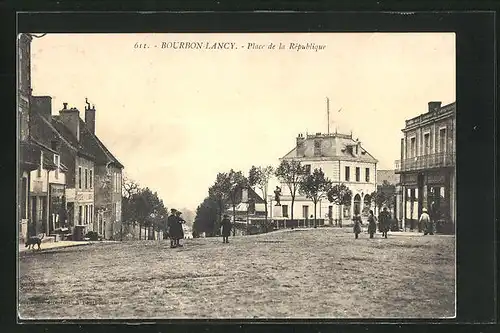 AK Bourbon-Lancy, Place de la République