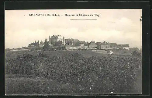 AK Chenoves, Hameau et Chateau du Thyl