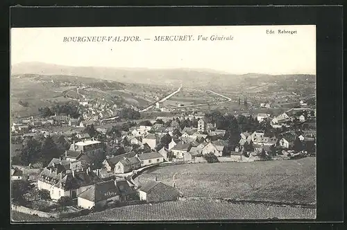 AK Bourgneuf-Val-d'Or-Mercurey, Vue Générale