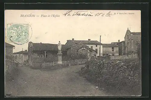 AK Brandon, Place de l'Eglise