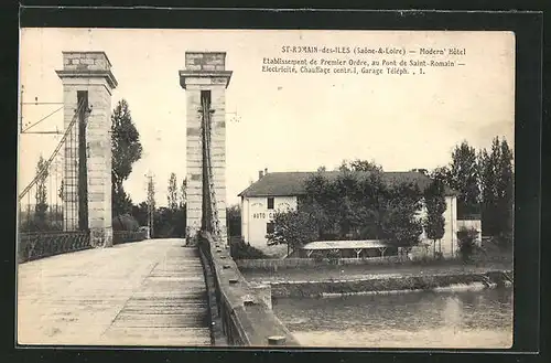 AK St-Romain-des-Iles, Modern Hôtel et Pont