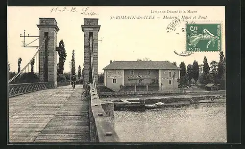 AK St-Romain-des-Iles, Modern Hôtel et Pont