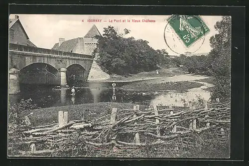 AK Igornay, Le Pont et le Vieux Château