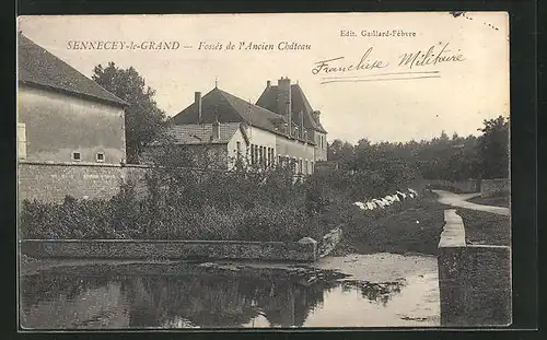 AK Sennecey-le-Grand, Fossés de l'Ancien Château