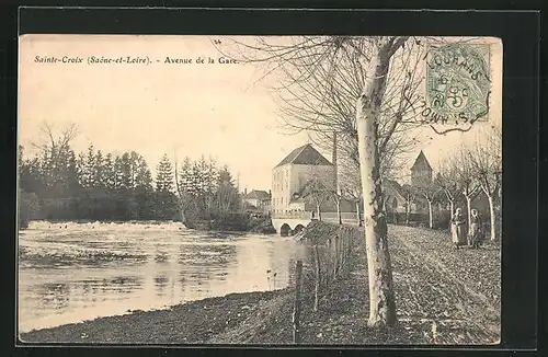 AK Sainte-Croix, Avenue de la Gare