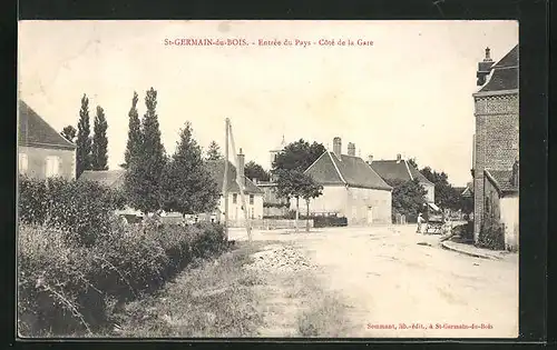 AK St-Germain-du-Bois, Entrée du Pays, Côte de la Gare