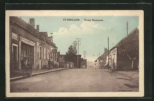 AK St-Emiland, Route Nationale