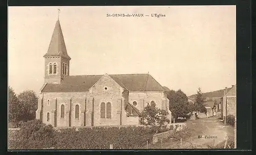 AK St-Denis-de-Vaux, L'Eglise