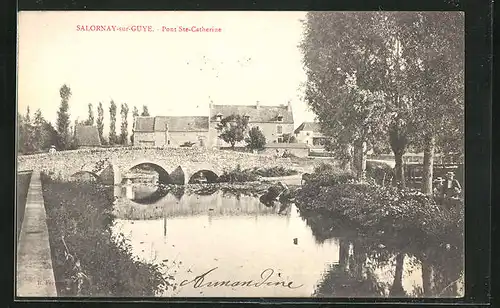 AK Salornay-sur-Guye, Pont Sainte-Catherine