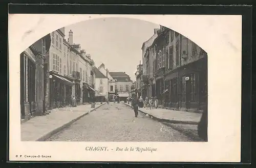 AK Chagny, Rue de la République