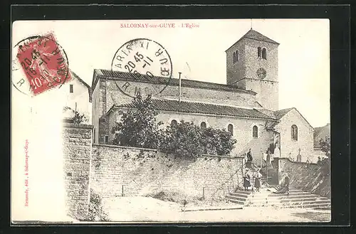 AK Salornay-sur-Guye, l'Eglise