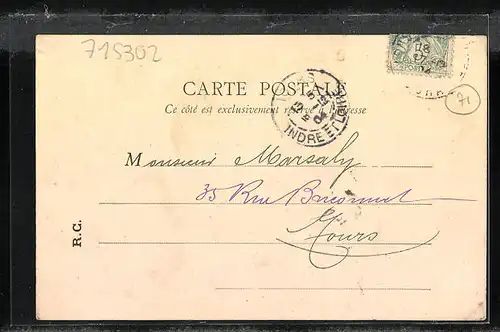 AK Savigny-en-Revermont, Pont sur la Vallière