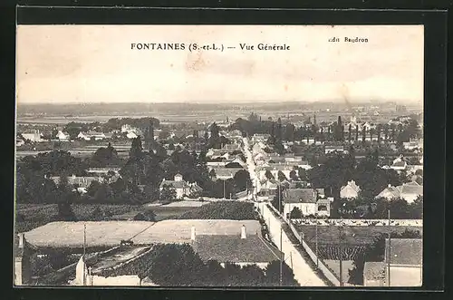 AK Fontaines, Vue Générale