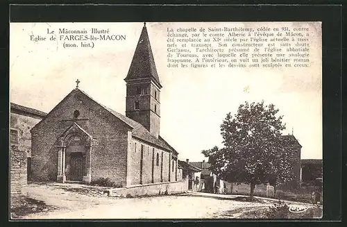 AK Farges-les-Mâcon, L`Eglise