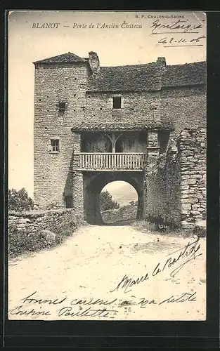 AK Blanot, Porte de l`Ancien Chateau