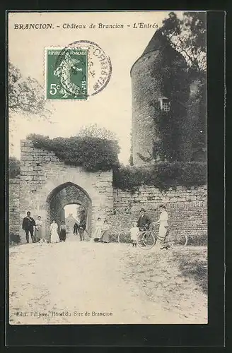 AK Brancion, Le Chateau, L`Entrée