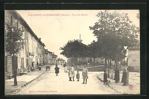 AK Saint-Laurent-de-Chamousset, Place des Roches