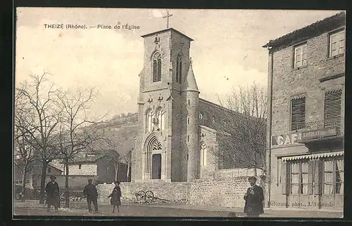 AK Theizé, Place de l`Église