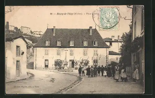 AK Bourg-de-Thizy, Une Place