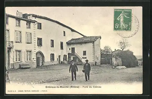 AK Grézieux-le-Marché, Porte du Château