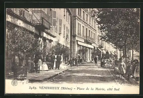 AK Vénissieux, Place de la Mairie, Côte Sud