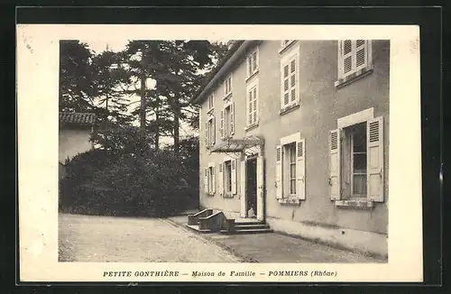 AK Pommiers, Petite Gonthière, Maison de Famille