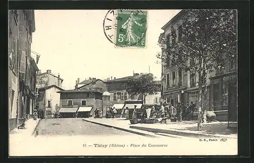 AK Thizy, Place du Commerce