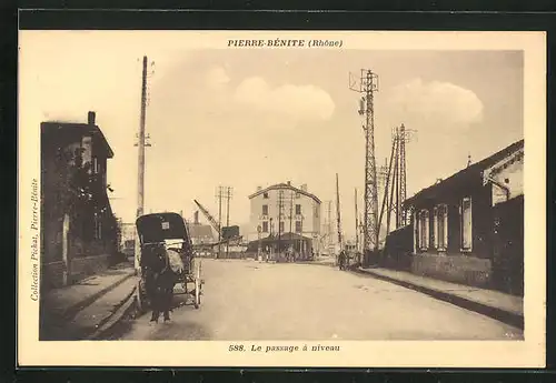 AK Pierre-Bénite, Le passage à niveau