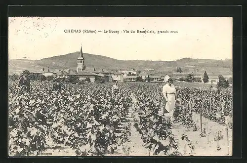 AK Chenas, Le Bourg, Vin du Beaujolais, grands crus