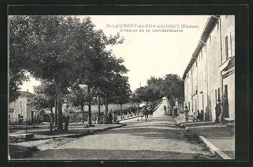AK St-Laurent-de-Chamousset, Avenue de la Gendarmerie