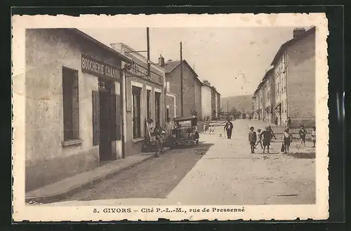 AK Givors, Cité P.-L.-M., rue de Pressensé