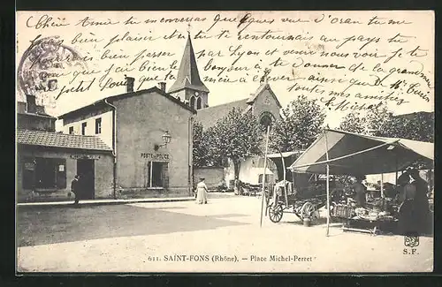 AK Saint-Fons, Place Michel-Perret