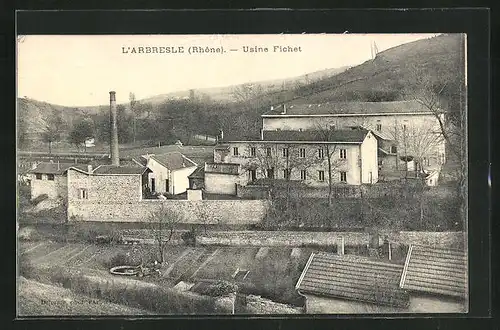 AK L`Arbresle, Usine Fichet