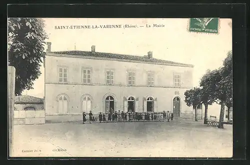 AK Saint-Etienne-la-Varenne, La Mairie