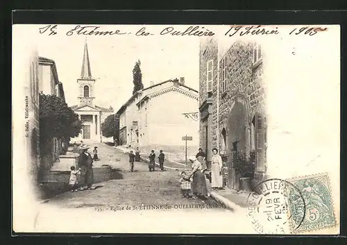 AK St-Etienne-des-Oullieres, L`Eglise