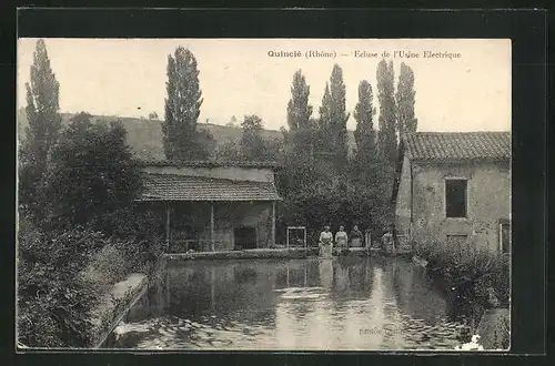 AK Quincie, Ecluse de l`Usine electrique