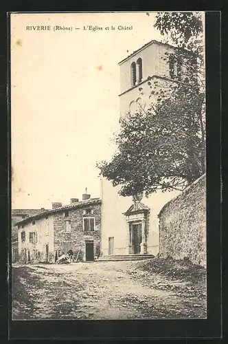 AK Riverie, l'Eglise et le Chatel