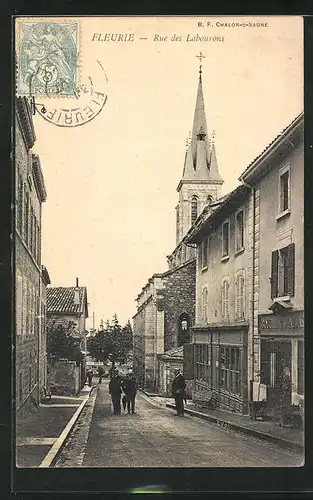 AK Fleurie, Rue des Labourons