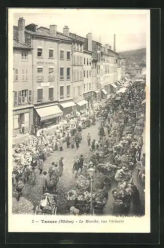 AK Tarare, le Marché, rue Pecherie