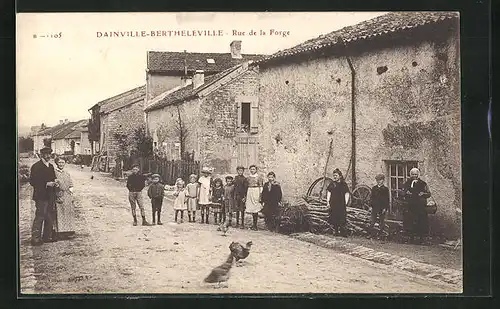 AK Dainville-Bertheleville, Rue de la Forge