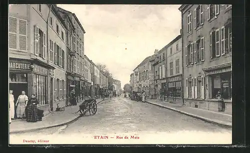 AK Étain, Rue de Metz