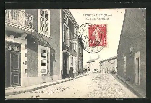 AK Lérouville, Rue des Carriéres