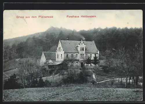 AK Ramberg / Pfalz, Forsthaus Heldenstein