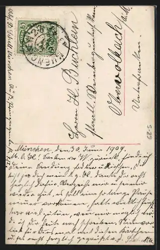 AK Mode, Non plus ultra, Napfkuchenform als Hut