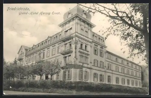 AK Friedrichroda, Grand-Hotel Herzog Ernst