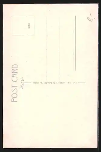 AK Cairo, The little Shoeblack, arabischer Handwerker-Schuhmacher