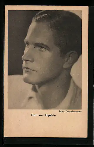 AK Schauspieler Ernst von Klipstein