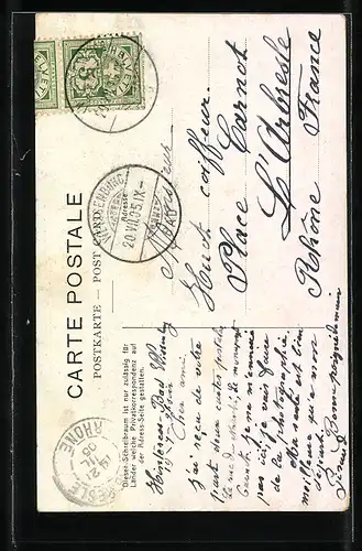 AK Wimmis, Bauern auf dem Feld