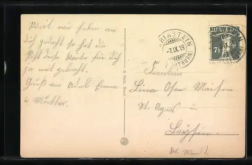 AK Mariastein, Kirchplatz